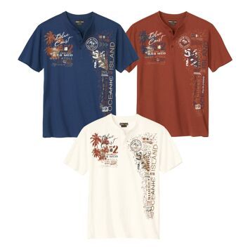 Atlas For Men - T-shirt męski na wiosnę ze sklepu: Atlas For Men w kategorii: T-shirty męskie - zdjęcie 15A918-39C-13902_18885941