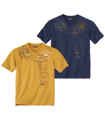 T-shirt męski Atlas For Men ze sklepu: Atlas For Men w kategorii: T-shirty męskie - zdjęcie 15A918-39C-13902_18886105