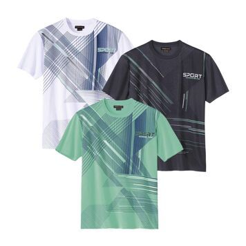Atlas For Men - T-shirt męski wiosenny ze sklepu: Atlas For Men w kategorii: T-shirty męskie - zdjęcie 15A918-39C-13902_18886110