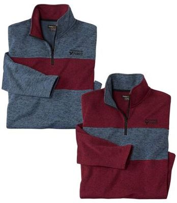 Atlas For Men - Bluza męska casual ze sklepu: Atlas For Men w kategorii: Bluzy męskie - zdjęcie 15A918-39C-13902_18886149