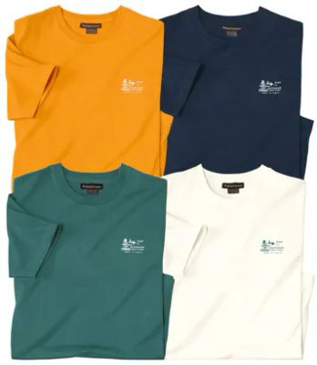 T-shirt męski młodzieżowy Atlas For Men ze sklepu: Atlas For Men w kategorii: T-shirty męskie - zdjęcie 15A918-39C-13902_18886223