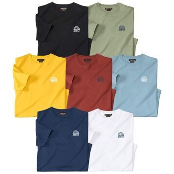 T-shirt męski na wiosnę Atlas For Men ze sklepu: Atlas For Men w kategorii: T-shirty męskie - zdjęcie 15A918-39C-13902_18886249