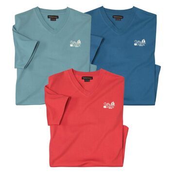 T-shirt męski casual Atlas For Men ze sklepu: Atlas For Men w kategorii: T-shirty męskie - zdjęcie 15A918-39C-13902_18886265