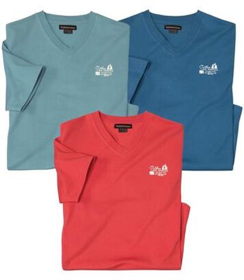 T-shirt męski casual Atlas For Men ze sklepu: Atlas For Men w kategorii: T-shirty męskie - zdjęcie 15A918-39C-13902_18886265