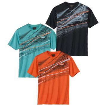 T-shirt męski w stylu młodzieżowym Atlas For Men ze sklepu: Atlas For Men w kategorii: T-shirty męskie - zdjęcie 15A918-39C-13902_18886273