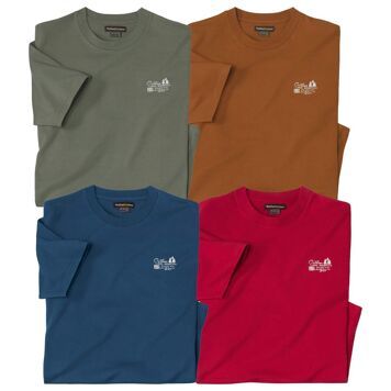 T-shirt męski w stylu młodzieżowym Atlas For Men ze sklepu: Atlas For Men w kategorii: T-shirty męskie - zdjęcie 15A918-39C-13902_18886338