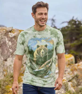 T-shirt męski w stylu młodzieżowym na wiosnę Atlas For Men ze sklepu: Atlas For Men w kategorii: T-shirty męskie