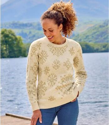 Sweter damski casual Atlas For Men ze sklepu: Atlas For Men w kategorii: Swetry damskie
