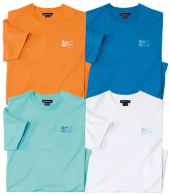 T-shirt męski na wiosnę Atlas For Men ze sklepu: Atlas For Men w kategorii: T-shirty męskie - zdjęcie 15A918-39C-13902_18933867