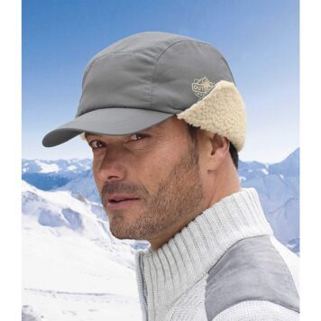 Czapka z daszkiem męska Atlas For Men ze sklepu: Atlas For Men w kategorii: Czapki z daszkiem męskie - zdjęcie 15A918-39C-13902_19234539