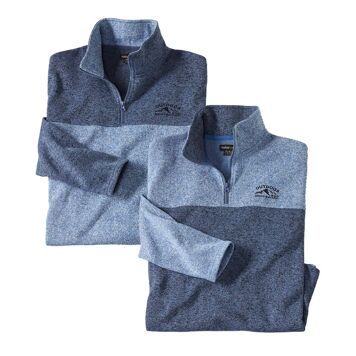 Bluza męska na jesień Atlas For Men ze sklepu: Atlas For Men w kategorii: Bluzy męskie - zdjęcie 15A918-39C-13902_19234773