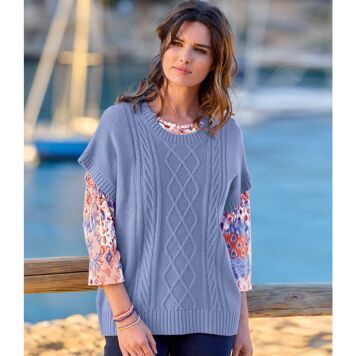 Sweter damski na zimę Atlas For Men ze sklepu: Atlas For Men w kategorii: Swetry damskie - zdjęcie 15A918-39C-13902_19234843