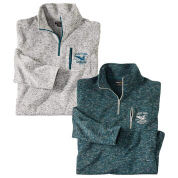 Bluza męska jesienna Atlas For Men ze sklepu: Atlas For Men w kategorii: Bluzy męskie - zdjęcie 15A918-39C-13902_19234898
