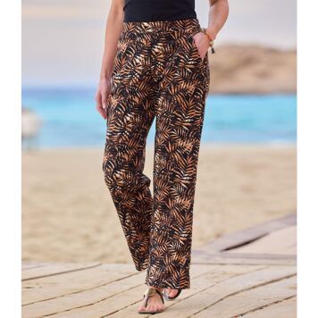 Spodnie damskie w stylu boho Atlas For Men ze sklepu: Atlas For Men w kategorii: Spodnie damskie - zdjęcie 15A918-39C-13902_19234960