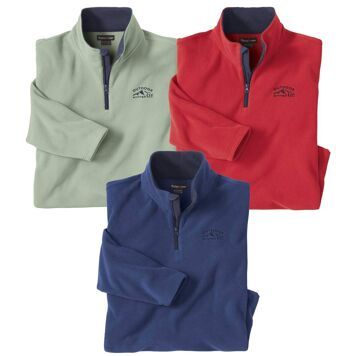 Atlas For Men - Sweter męski casualowy ze sklepu: Atlas For Men w kategorii: Swetry męskie - zdjęcie 15A918-39C-13902_19234999