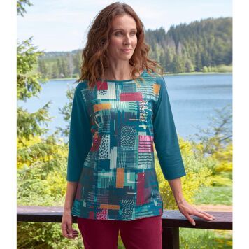 Bluzka damska casual Atlas For Men ze sklepu: Atlas For Men w kategorii: Bluzki damskie - zdjęcie 15A918-39C-13902_19235212