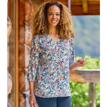 Bluzka damska casual Atlas For Men ze sklepu: Atlas For Men w kategorii: Bluzki damskie - zdjęcie 15A918-39C-13902_19235215
