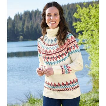 Sweter damski Atlas For Men ze sklepu: Atlas For Men w kategorii: Swetry damskie - zdjęcie 15A918-39C-13902_19235217