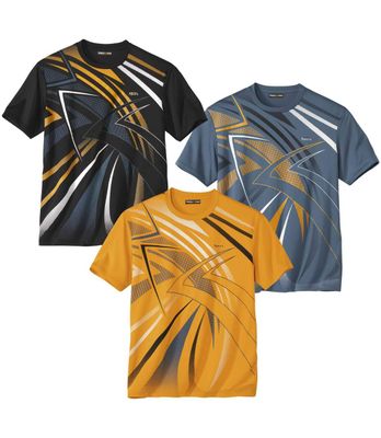 T-shirt męski młodzieżowy Atlas For Men ze sklepu: Atlas For Men w kategorii: T-shirty męskie - zdjęcie 15A918-39C-13902_6244597