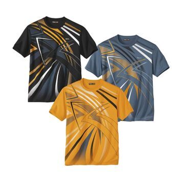 T-shirt męski młodzieżowy Atlas For Men ze sklepu: Atlas For Men w kategorii: T-shirty męskie - zdjęcie 15A918-39C-13902_6244597