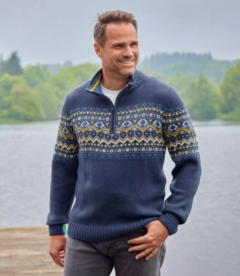 Atlas For Men - Sweter męski ze sklepu: Atlas For Men w kategorii: Swetry męskie - zdjęcie 15A918-39C-13902_7347498