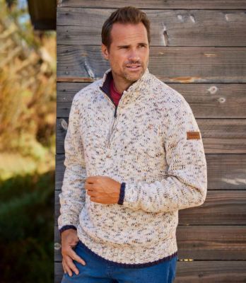Atlas For Men - Sweter męski ze sklepu: Atlas For Men w kategorii: Swetry męskie - zdjęcie 15A918-39C-13902_9414033