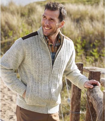 Bluza męska jesienna Atlas For Men ze sklepu: Atlas For Men w kategorii: Bluzy męskie - zdjęcie 15A918-39C-13902_9786549