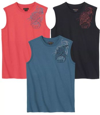 T-shirt męski Atlas For Men ze sklepu: Atlas For Men w kategorii: T-shirty męskie - zdjęcie 15A918-39C-13902_9943172