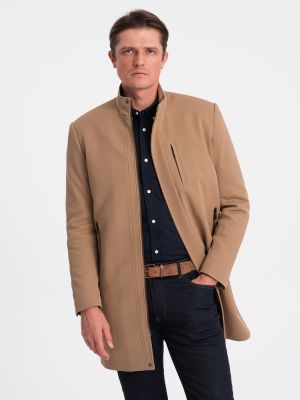 Płaszcz męski Ombre Clothing ze sklepu: ombre w kategorii: Płaszcze męskie - zdjęcie 2F79836-D9D-2071_14162