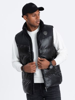 Ombre Clothing - Kamizelka męska casual ze sklepu: ombre w kategorii: Kamizelki męskie - zdjęcie 2F79836-D9D-2071_123629