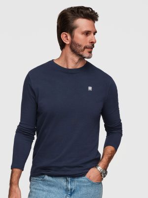 T-shirt męski na jesień Ombre Clothing ze sklepu: ombre w kategorii: T-shirty męskie - zdjęcie 2F79836-D9D-2071_124066