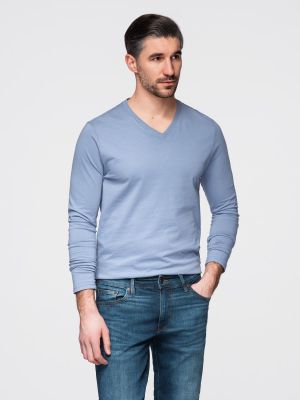 T-shirt męski casual wiosenny Ombre Clothing ze sklepu: ombre w kategorii: T-shirty męskie - zdjęcie 2F79836-D9D-2071_124082