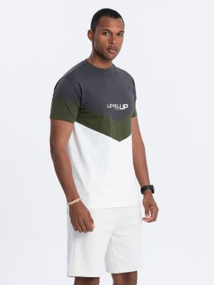T-shirt męski na lato Ombre Clothing ze sklepu: ombre w kategorii: T-shirty męskie - zdjęcie 2F79836-D9D-2071_124110