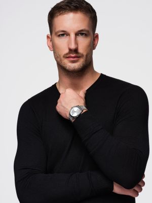Sweter męski casual Ombre Clothing ze sklepu: ombre w kategorii: Swetry męskie - zdjęcie 2F79836-D9D-2071_129418