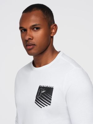 T-shirt męski młodzieżowy Ombre Clothing ze sklepu: ombre w kategorii: T-shirty męskie - zdjęcie 2F79836-D9D-2071_124244