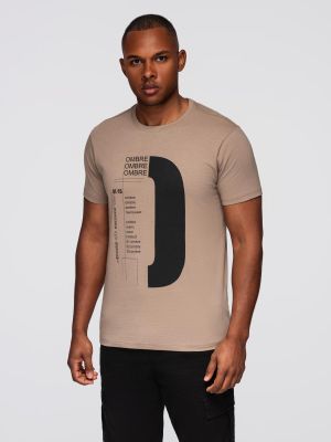 T-shirt męski Ombre Clothing ze sklepu: ombre w kategorii: T-shirty męskie - zdjęcie 2F79836-D9D-2071_124251
