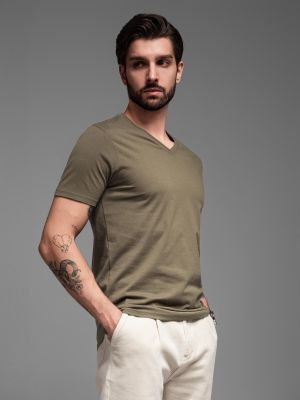 T-shirt męski wiosenny Ombre Clothing ze sklepu: ombre w kategorii: T-shirty męskie - zdjęcie 2F79836-D9D-2071_124306