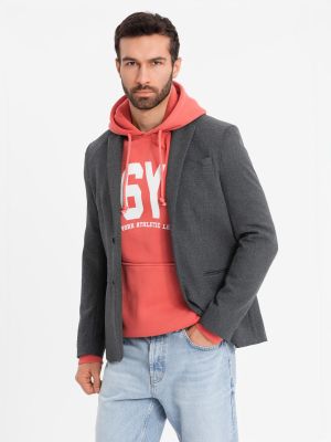 Marynarka męska jesienna Ombre Clothing ze sklepu: ombre w kategorii: Marynarki męskie - zdjęcie 2F79836-D9D-2071_124310