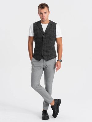 Kamizelka męska Ombre Clothing ze sklepu: ombre w kategorii: Kamizelki męskie - zdjęcie 2F79836-D9D-2071_124323