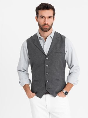 Kamizelka męska na jesień Ombre Clothing ze sklepu: ombre w kategorii: Kamizelki męskie - zdjęcie 2F79836-D9D-2071_124327