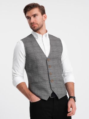 Kamizelka męska jesienna Ombre Clothing ze sklepu: ombre w kategorii: Kamizelki męskie - zdjęcie 2F79836-D9D-2071_124336