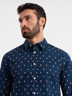 Koszula męska na wiosnę Ombre Clothing ze sklepu: ombre w kategorii: Koszule męskie - zdjęcie 2F79836-D9D-2071_124409