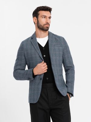 Ombre Clothing - Marynarka męska jesienna ze sklepu: ombre w kategorii: Marynarki męskie - zdjęcie 2F79836-D9D-2071_124429