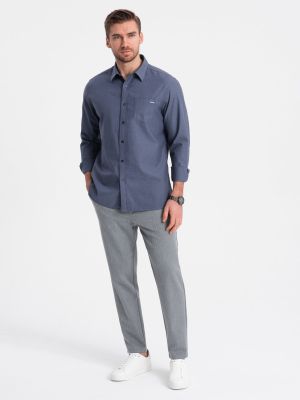 Spodnie męskie na jesień Ombre Clothing ze sklepu: ombre w kategorii: Spodnie męskie - zdjęcie 2F79836-D9D-2071_124455
