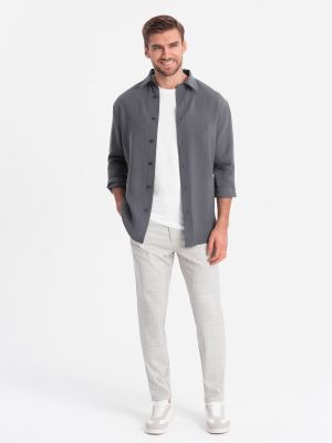 Spodnie męskie casual Ombre Clothing ze sklepu: ombre w kategorii: Spodnie męskie - zdjęcie 2F79836-D9D-2071_124469