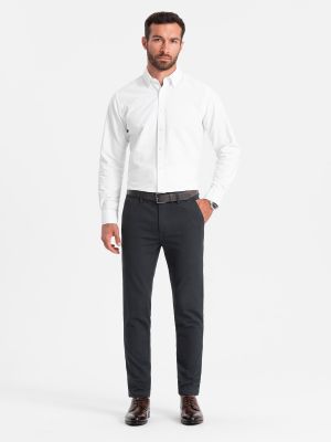 Spodnie męskie eleganckie Ombre Clothing ze sklepu: ombre w kategorii: Spodnie męskie - zdjęcie 2F79836-D9D-2071_124475