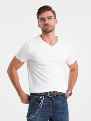 T-shirt męski casual na wiosnę Ombre Clothing ze sklepu: ombre w kategorii: T-shirty męskie - zdjęcie 2F79836-D9D-2071_124565