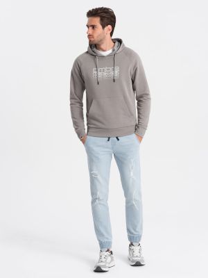 Spodnie męskie na jesień Ombre Clothing ze sklepu: ombre w kategorii: Spodnie męskie - zdjęcie 2F79836-D9D-2071_124610