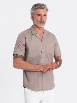 Koszula męska z klasycznym kołnierzykiem Ombre Clothing ze sklepu: ombre w kategorii: Koszule męskie - zdjęcie 2F79836-D9D-2071_125040