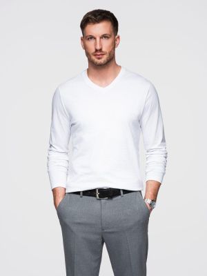 T-shirt męski casual wiosenny Ombre Clothing ze sklepu: ombre w kategorii: T-shirty męskie - zdjęcie 2F79836-D9D-2071_124082